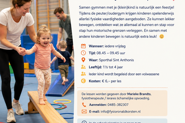 Peuter/oudergym